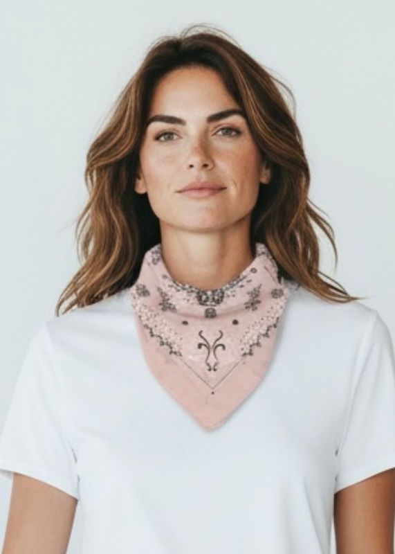 Spring Paisley Scarf Qnuz