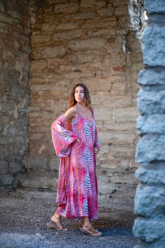Pink Tiger Mikonoz Jumpsuit Coconut Milk