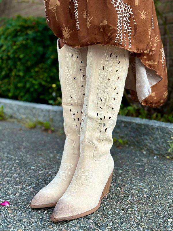 Nancy Western Boots Love Forever