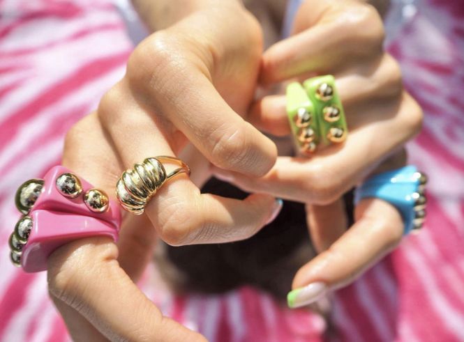 Hovedbilde Golden Stone Ring