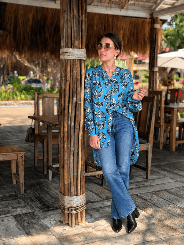 Zebra Skull Shirt