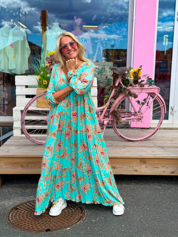 Boho Paisley Dress
