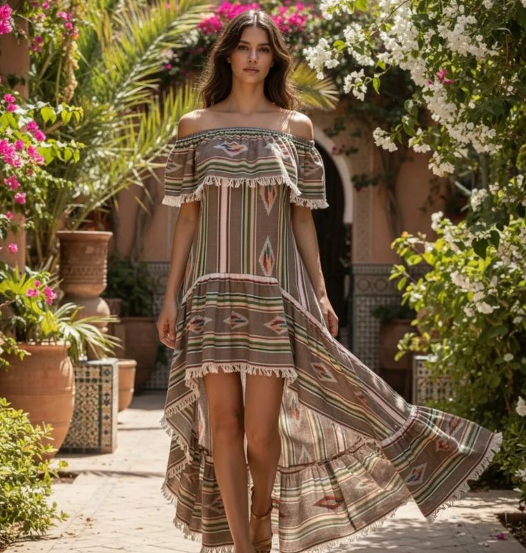 Santa Fe Maxi Dress Miss June