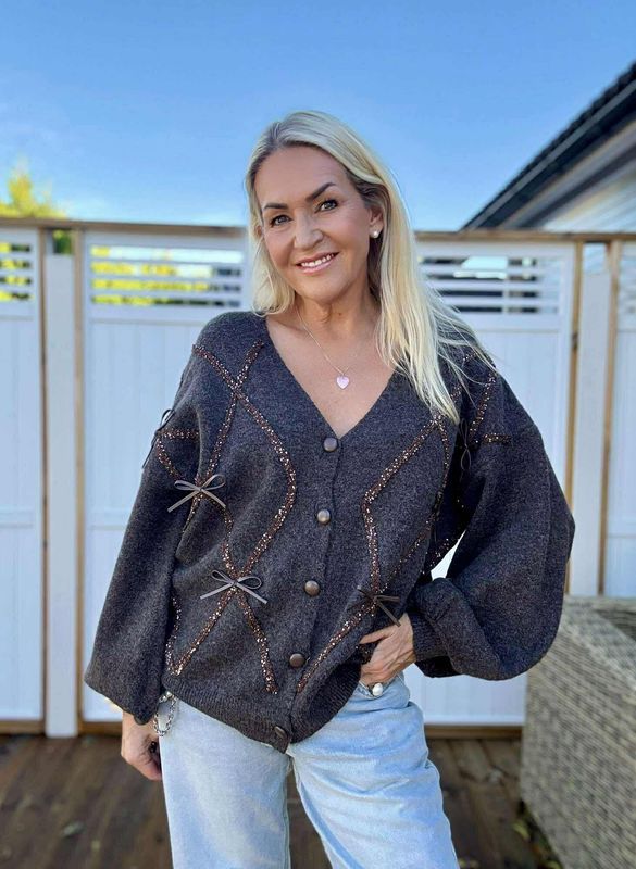 Bow Cardigan 