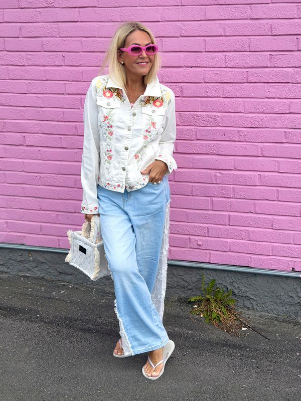 Boho Jacket Embroidery Qnuz