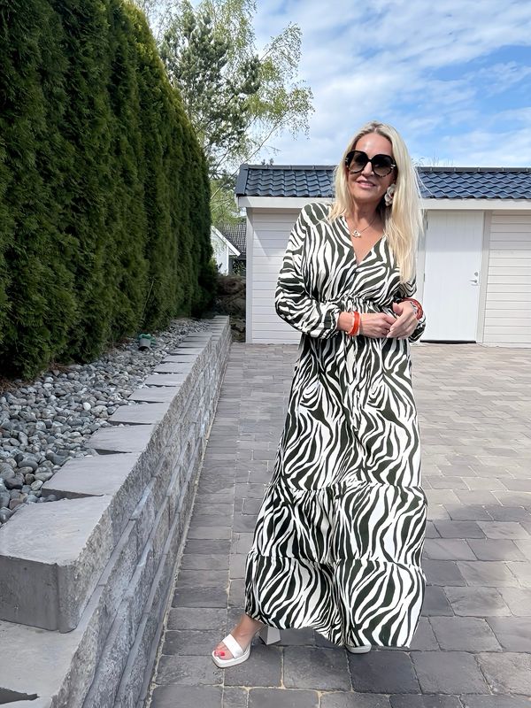 Zebra Butterfly Dress