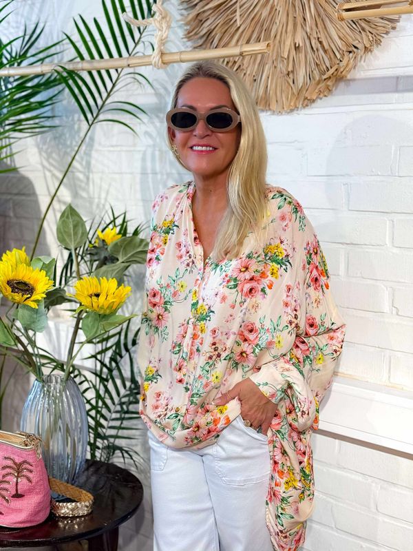 Rose Oversized Blouse