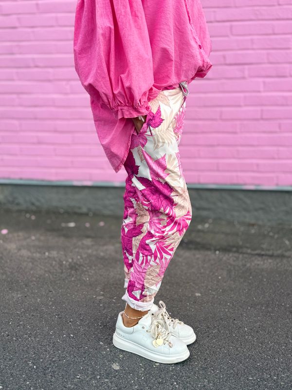 Leaf Summer Stretchy Pant