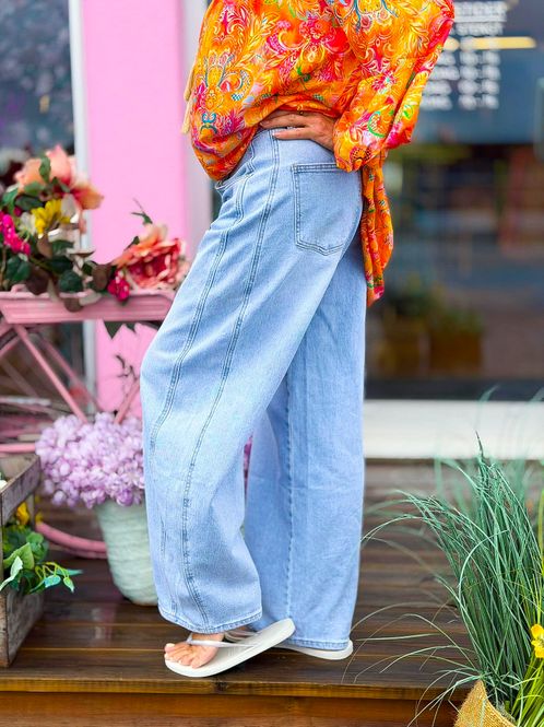 Hovedbilde Boone Barrel Jeans Love ...
