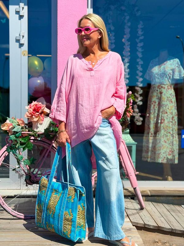 Oversized Petra Linen Shirt 
