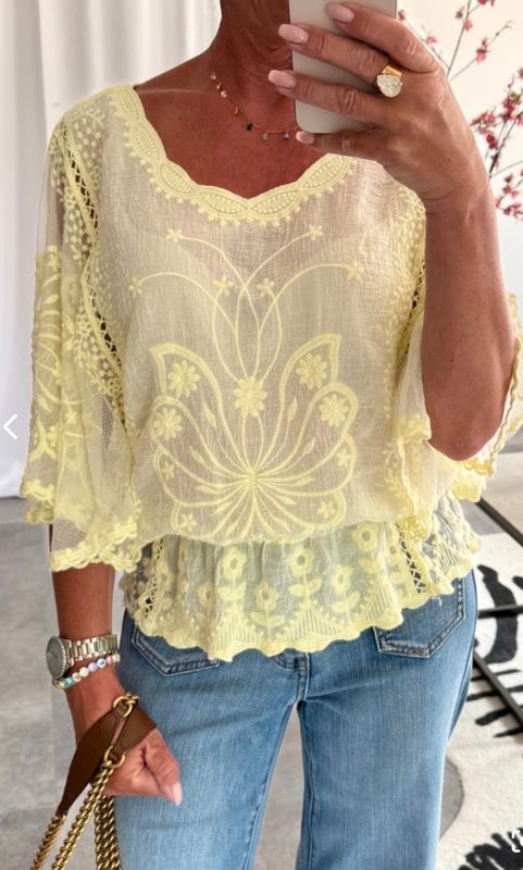 Grace Lace Top Love Forever