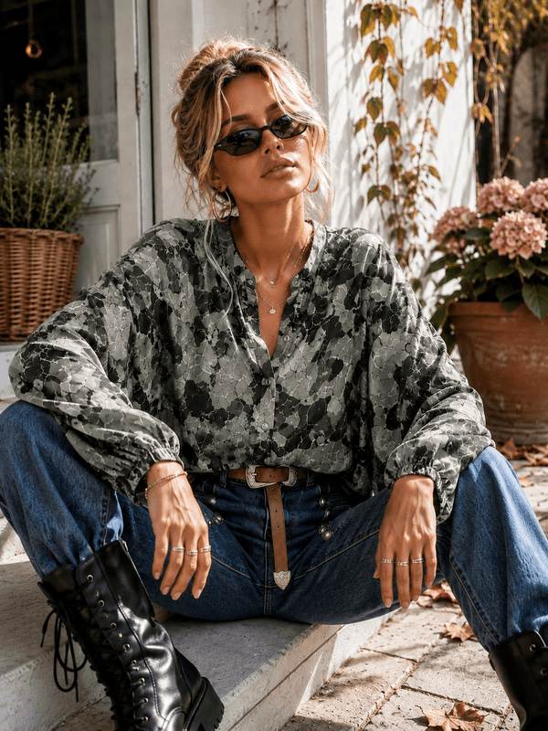 Camouflage Blouse