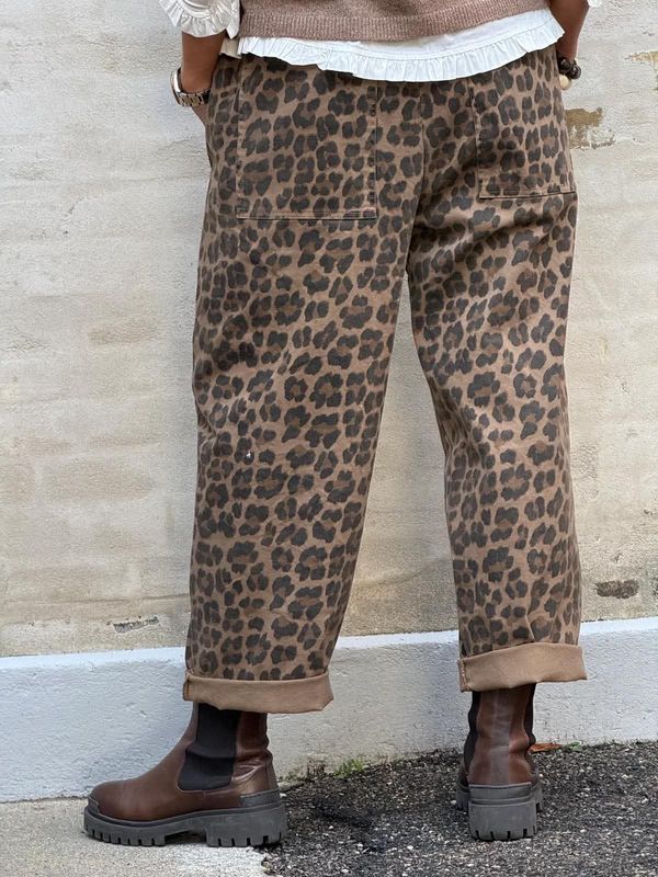Paola Barrel Pant Not Allowed