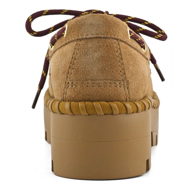 Camel Boat Suede Shoes Colors Of California