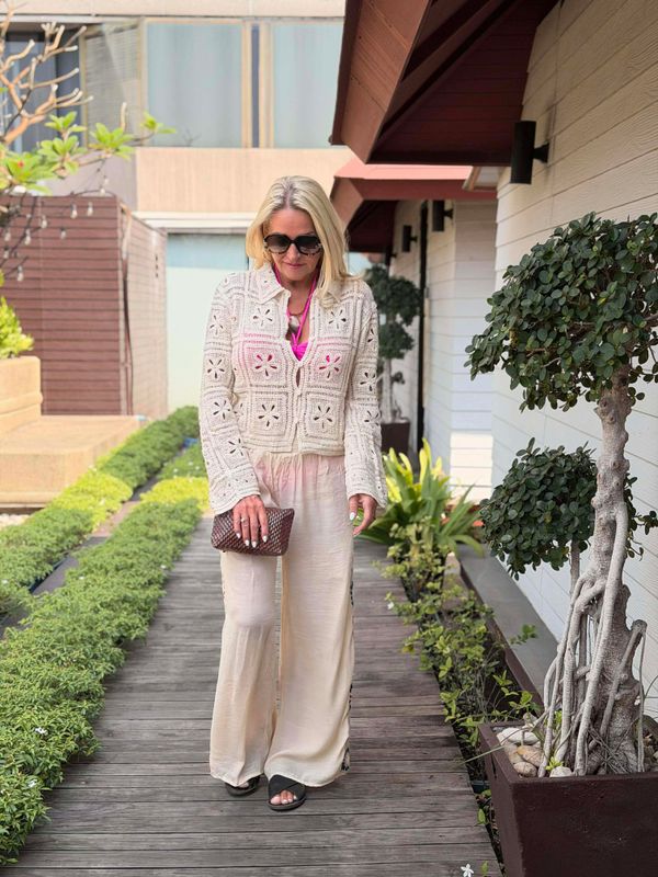 Crochet Shirt Jacket