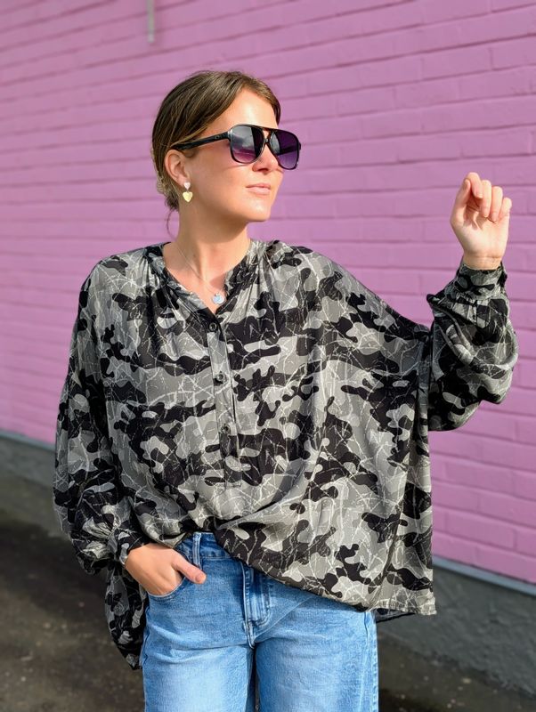 Camouflage Blouse