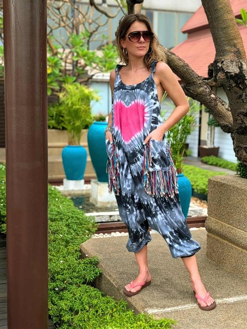 Hovedbilde Tie Dye Heart Jumpsuit