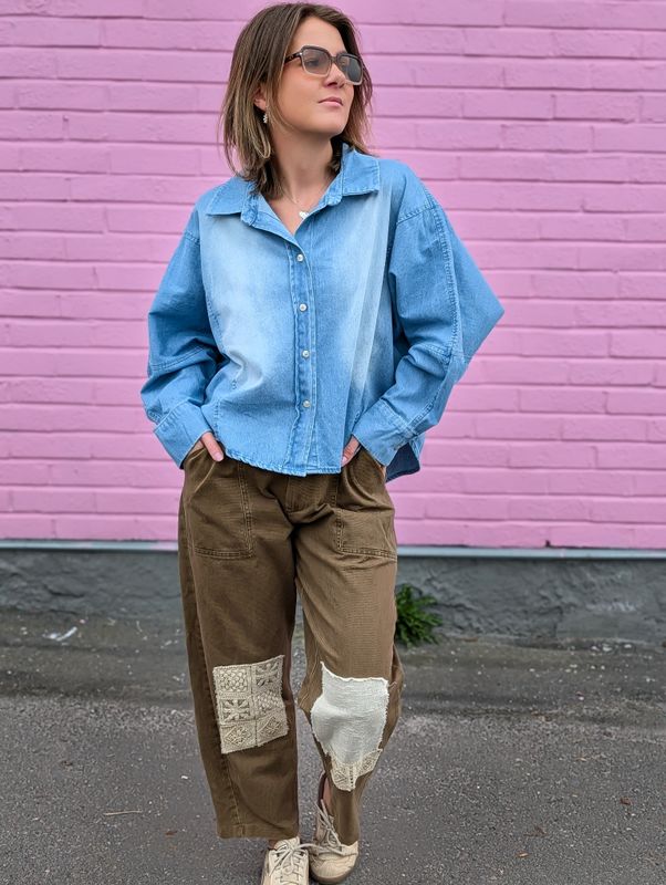 Superman Denim Shirt