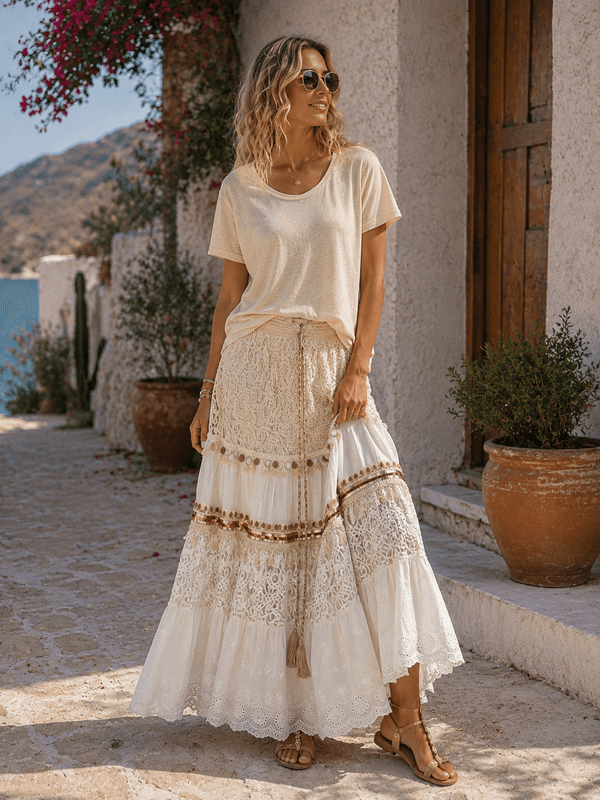 Bohemian Lux  Skirt