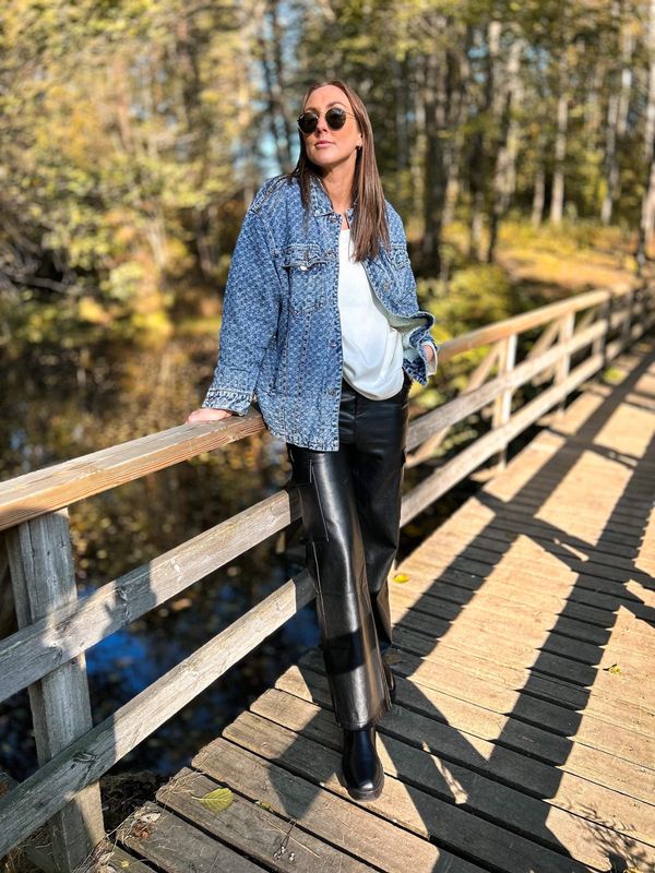 Denim Teddy Jacket