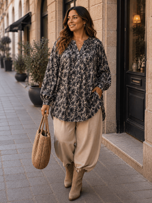 3 OVERSIZED BLUSER 899,- (str 38-50)