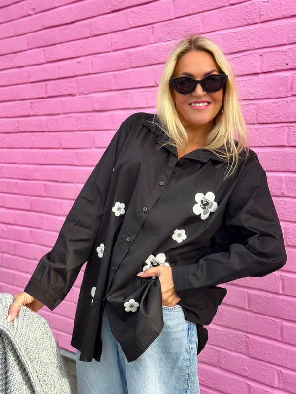 Mickey Flower Shirt