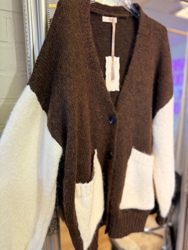 Brownie Oversized Cardigan