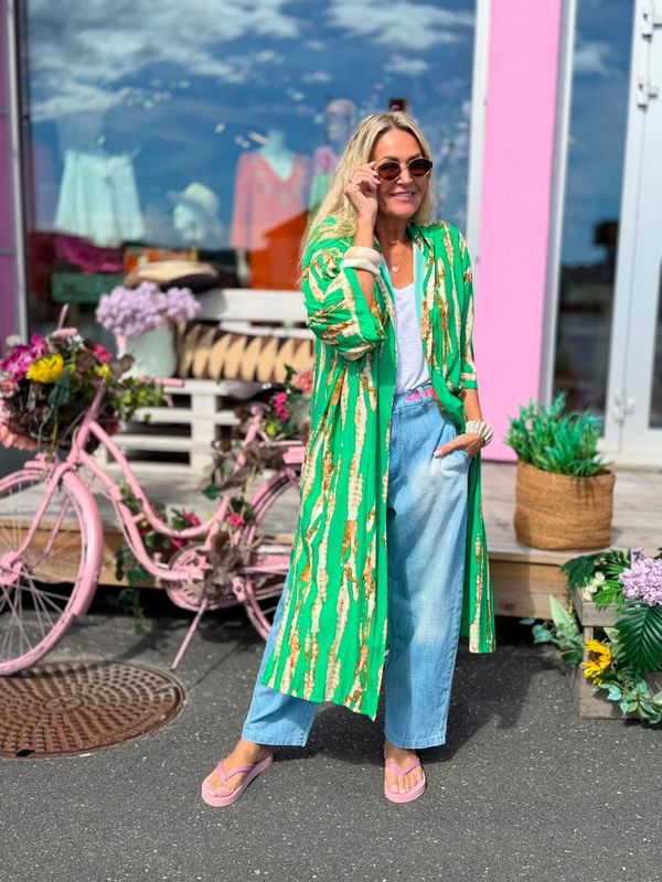 Batik Beach Kimono