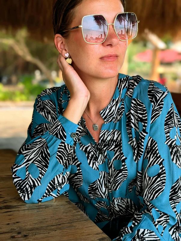 Zebra Skull Shirt