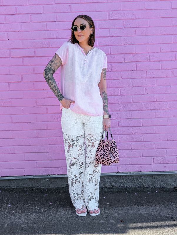 Linen T-Shirt Love Forever