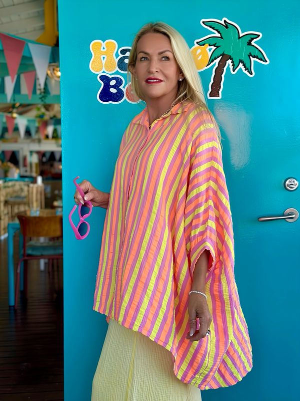 Stripe Oversized Shirt