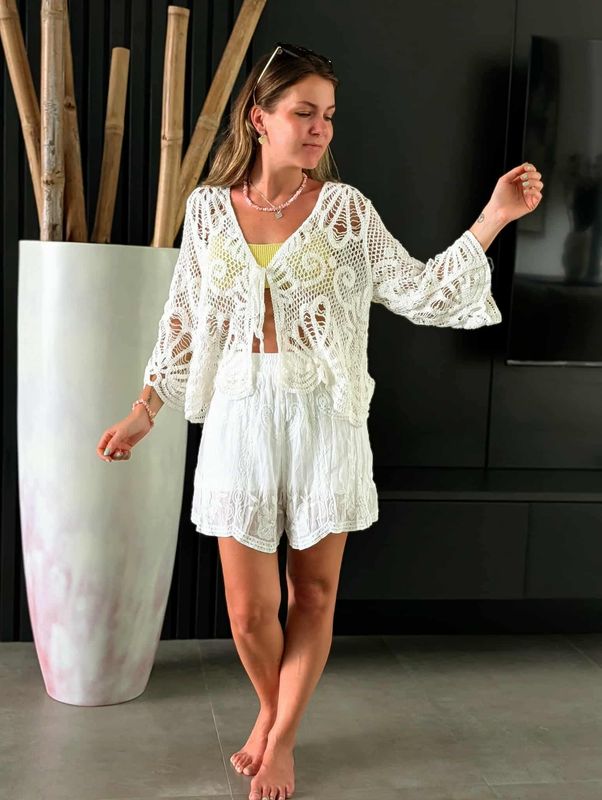 Embroidery Shorts