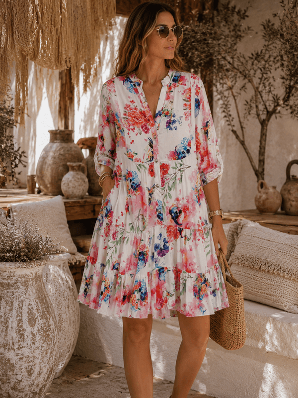 Skull Flower Dress
