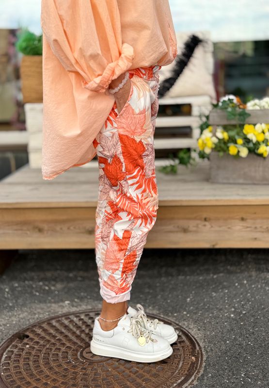 Leaf Summer Stretchy Pant