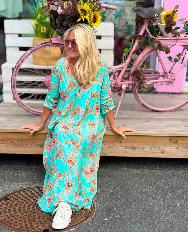 Boho Paisley Dress
