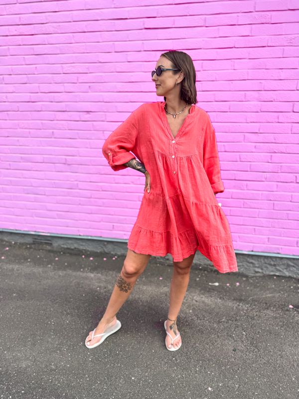 Stella Linen Dress