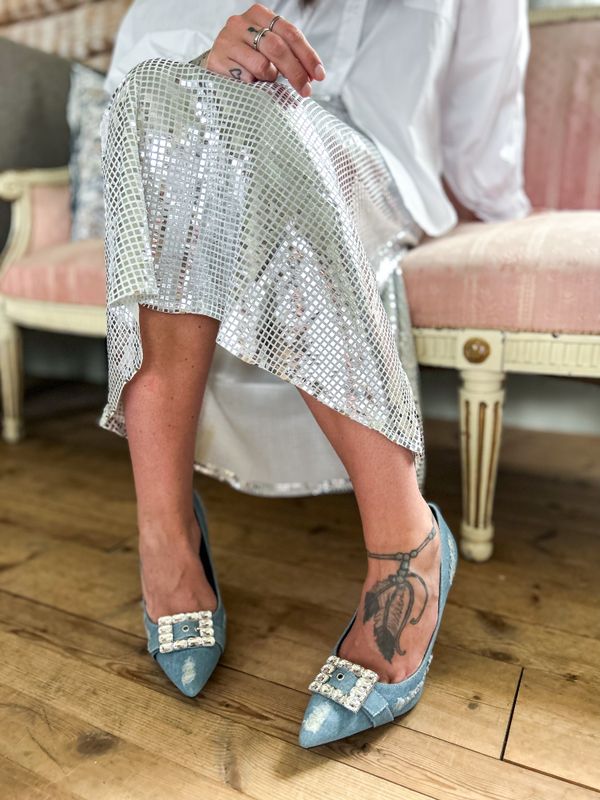 Disco Maxi Skirt
