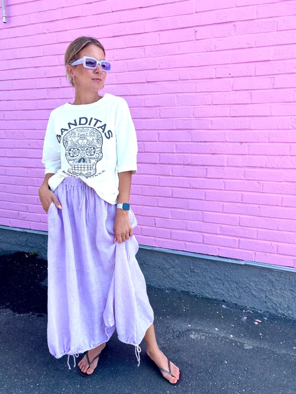 Riggy Linen Skirt