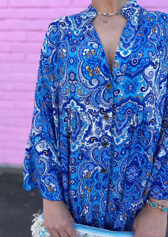 Petra Paisley Dress