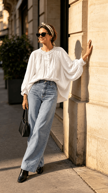 Molly Ruffle Blouse