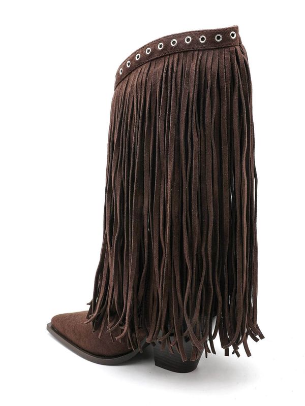 Western Fringe Boots Str 37