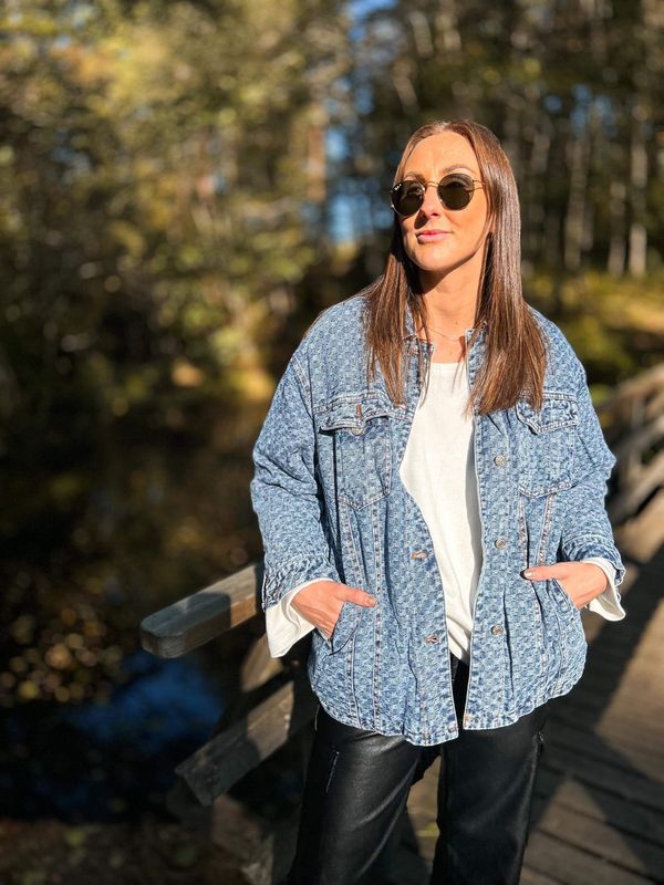 Denim Teddy Jacket