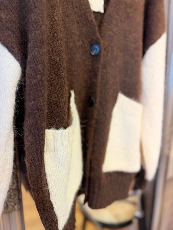 Brownie Oversized Cardigan
