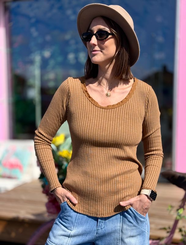 Rib Basic Sweater