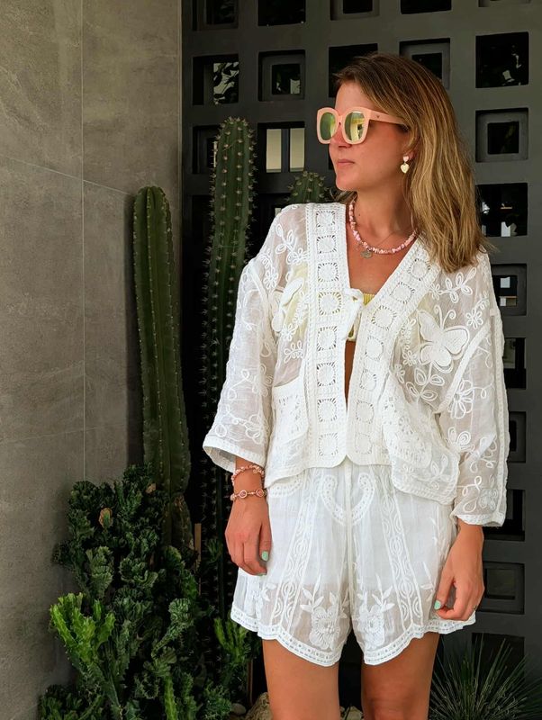 Butterfly Crochet Cardigan