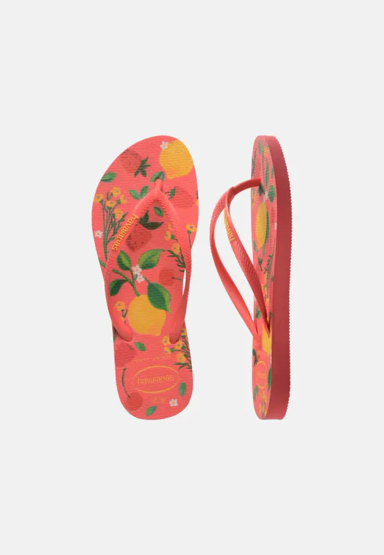 Slim Summer Bliss Coral Havaianas