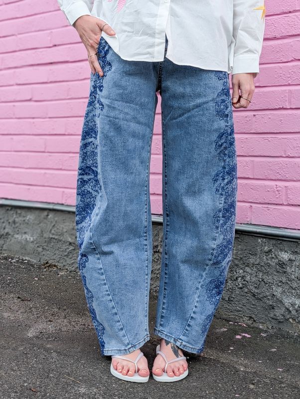 Mafa Barrel Jeans