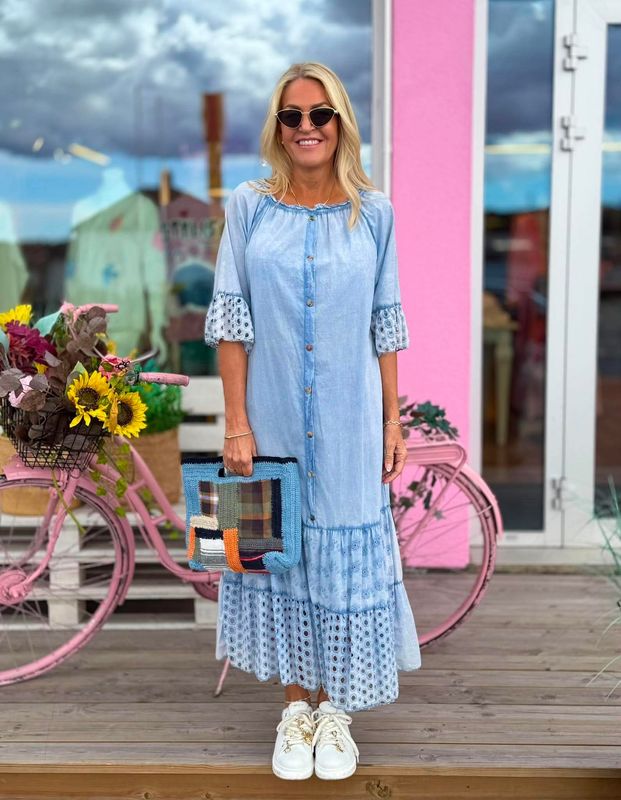 April Stone Washed Dress