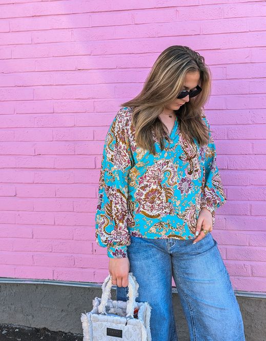 Hovedbilde Alba Blouse Aqua 