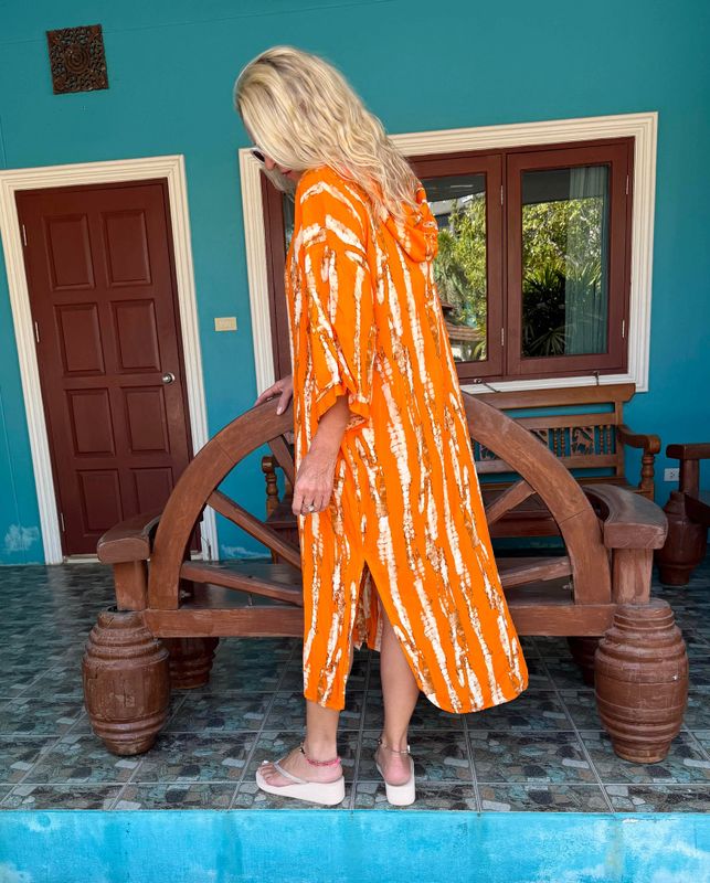 Batik Beach Kimono